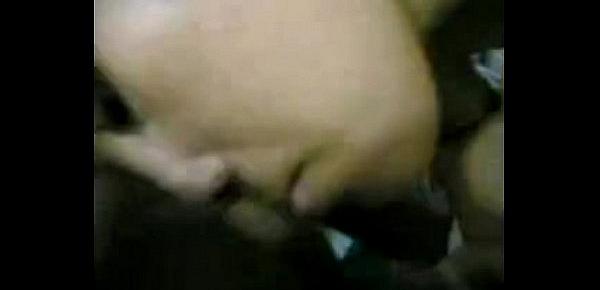  Sexy indian girl with big boobs and hairy pussy giving blowjob